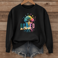 Load image into Gallery viewer, Rooted in Christ, Christian Sweatshirt, Jesus Lover Shirt, Religious Gift for Believers