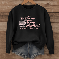 Load image into Gallery viewer, Psalm 23, The Lord Is My Shepherd, Christian Sweatshirt, Bible Verse Shirt
