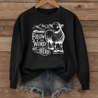 Load image into Gallery viewer, Follow the Word Not the Herd - Unisex Sweatshirt