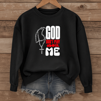 Load image into Gallery viewer, God Don't Play About Me, Jesus Shirt, Christian Catholic Sweatshirt, Faith Based Pullover, Religious Gift