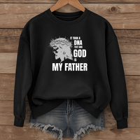 Load image into Gallery viewer, I Took a DNA Test, God Is My Father, Christian Sweatshirt, Faith Gift Ideas, Jesus Shirt