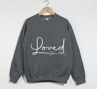Load image into Gallery viewer, Loved - John 3:16 Christian Sweatshirt
