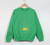 Load image into Gallery viewer, Be The Light - Christian Sweatshirt
