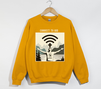 Load image into Gallery viewer, Connect To God, The Password Is Prayer - Christian Sweatshirt