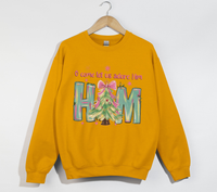 Load image into Gallery viewer, Oh Come Let Us Adore Him - Christmas Sweatshirt
