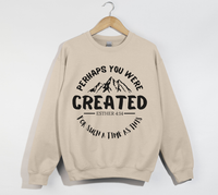 Load image into Gallery viewer, Perhaps You Were Created, For Such A Time As This - Christian Sweatshirt
