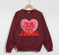 Load image into Gallery viewer, I&#39;m In Love With Jesus - Christian Sweatshirt

