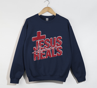 Load image into Gallery viewer, Jesus Heals The Brokenhearted - Sweatshirt
