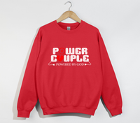 Load image into Gallery viewer, Power Couple - Christian Sweatshirt
