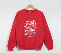 Load image into Gallery viewer, Faith Is The Substance Hoped For - Christian Sweatshirt
