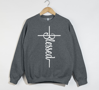 Load image into Gallery viewer, Blessed - Christian Sweatshirt
