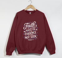 Load image into Gallery viewer, Faith Is The Substance Hoped For - Christian Sweatshirt

