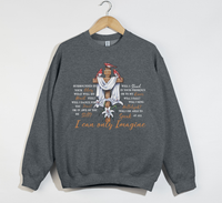 Load image into Gallery viewer, I Can Only Imagine - Christian Sweatshirt

