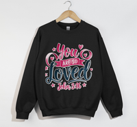 Load image into Gallery viewer, You Are So Loved - Women&#39;s Christian Sweatshirt
