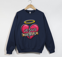 Load image into Gallery viewer, Jesus Heals The Brokenhearted - Sweatshirt

