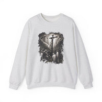 Load image into Gallery viewer, Crucifixion of Jesus, Easter Shirt, Christian Sweatshirt, Jesus Cross Shirt, Faith Shirt