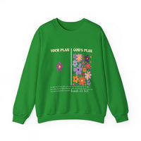 Load image into Gallery viewer, Your Plan Gods Plan Sweatshirt
