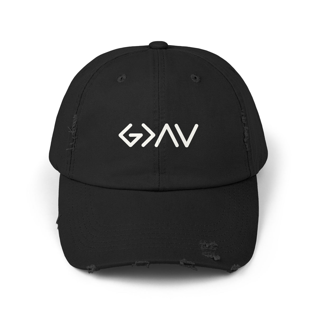 Distressed Cap - God is Greater than the Highs and the Lows