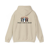 Load image into Gallery viewer, Pray Like a Man, Christian Easter Hoodie, Jesus Hoodie, Gift for Him, Father's Day Gift, Christian Men