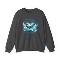 Load image into Gallery viewer, Isaiah 43:2, When You Go Through Deep Waters, Faith Sweatshirt, Bible Verse Shirt, Whale Shirt