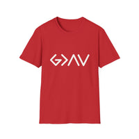 Load image into Gallery viewer, God is Greater than the Highs and Lows Unisex Softfeel 100% Cotton Tee Shirt