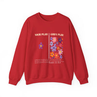 Load image into Gallery viewer, Your Plan Gods Plan Sweatshirt

