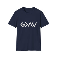 Load image into Gallery viewer, God is Greater than the Highs and Lows Unisex Softfeel 100% Cotton Tee Shirt