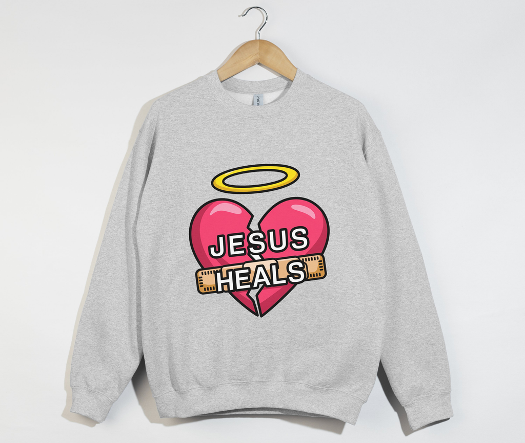 Jesus Heals The Brokenhearted - Sweatshirt