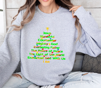 Load image into Gallery viewer, Wonderful Counselor The Prince of Peace - Christmas Sweatshirt
