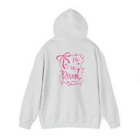 Load image into Gallery viewer, He Is Risen - Easter Hoodie Back and Front Print

