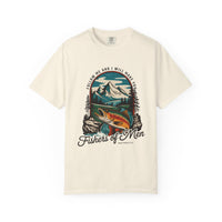 Load image into Gallery viewer, Fishers of Men Shirt - Christian Comfort Colors Men's Tee
