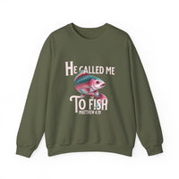 Load image into Gallery viewer, He called me to Fish - Matthew 4:19 Unisex Sweatshirt

