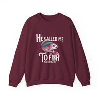 Load image into Gallery viewer, He called me to Fish - Matthew 4:19 Unisex Sweatshirt
