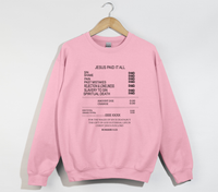 Load image into Gallery viewer, Jesus Paid It All, For The Wages Of Sin Is Death - Christian Sweatshirt
