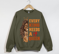 Load image into Gallery viewer, Every King Needs A Queen - Sweatshirt
