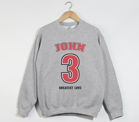 Load image into Gallery viewer, John 3 Greatest Love - Christian Sweatshirt
