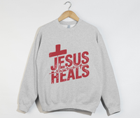 Load image into Gallery viewer, Jesus Heals The Brokenhearted - Sweatshirt
