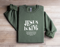 Load image into Gallery viewer, Jesus Is King Sweatshirt
