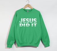 Load image into Gallery viewer, Jesus Did It - Christian Sweatshirt
