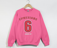 Load image into Gallery viewer, Ephesians 6 Armor Up - Christian Sweatshirt
