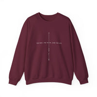 Load image into Gallery viewer, John 14:6 The Way, The Truth, And The Life - Sweatshirt
