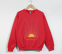 Load image into Gallery viewer, Be The Light - Christian Sweatshirt
