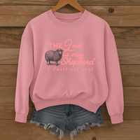 Load image into Gallery viewer, Psalm 23, The Lord Is My Shepherd, Christian Sweatshirt, Bible Verse Shirt