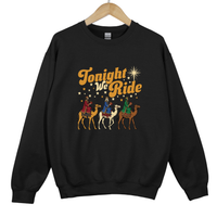 Load image into Gallery viewer, Tonight We Ride Shirt - Three Kings, Wise Men Crewneck