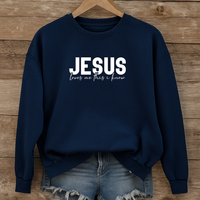 Load image into Gallery viewer, Jesus Loves Me This I Know, Valentine Sweatshirt, Christian Love Sweatshirt, Faith Based Gift, Love Shirt