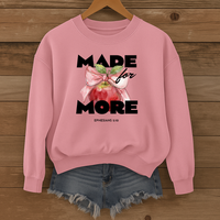 Load image into Gallery viewer, Made For More, Bible Verse Jesus Shirt, Christian Coquette Sweatshirt, Ephesians 2:10, Woman Faith