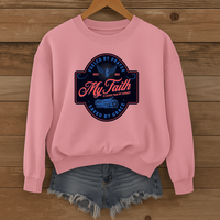 Load image into Gallery viewer, Fueled by Prayer Saved by Grace, Dad Sweatshirt, Biker Sweatshirt, Motorcycle Shirt, Christian Sweatshirt