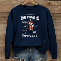 Load image into Gallery viewer, Whole Armor of God, Ephesians 6:11-17, Christian Sweatshirt, Faith Shirt, Bible Verse
