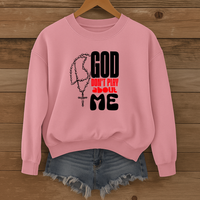 Load image into Gallery viewer, God Don't Play About Me, Jesus Shirt, Christian Catholic Sweatshirt, Faith Based Pullover, Religious Gift