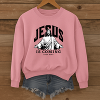 Load image into Gallery viewer, Jesus Is Coming Look Busy - Unisex Christian sweatshirt